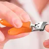 Slanted Nail Clippers, Wide Jaw Opening Anti-Splash Slanted Nail Clipper 4