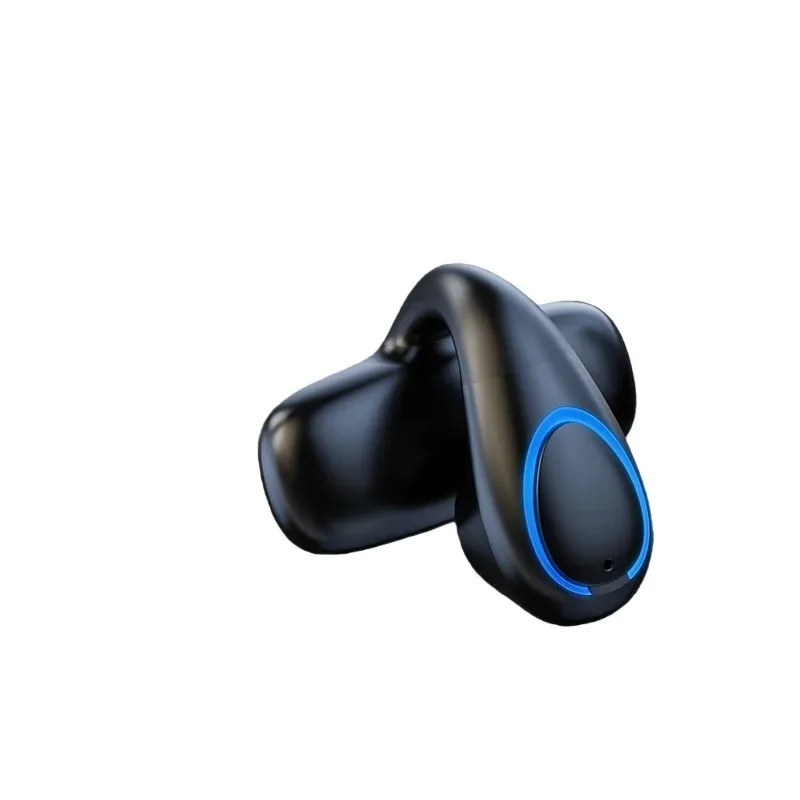 Einzelohr Knochenschall Sportkopfhörer Kabellos Bluetooth_voghion.com