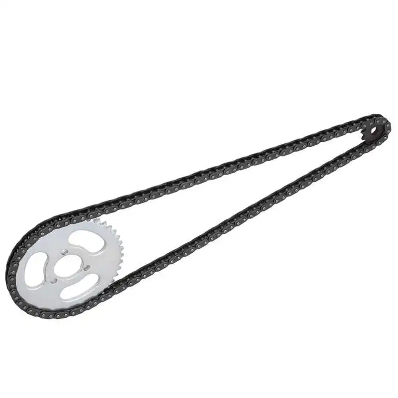 T8F Front and Rear Sprocket Chain High Power T8F Gear Chain Set for Karts