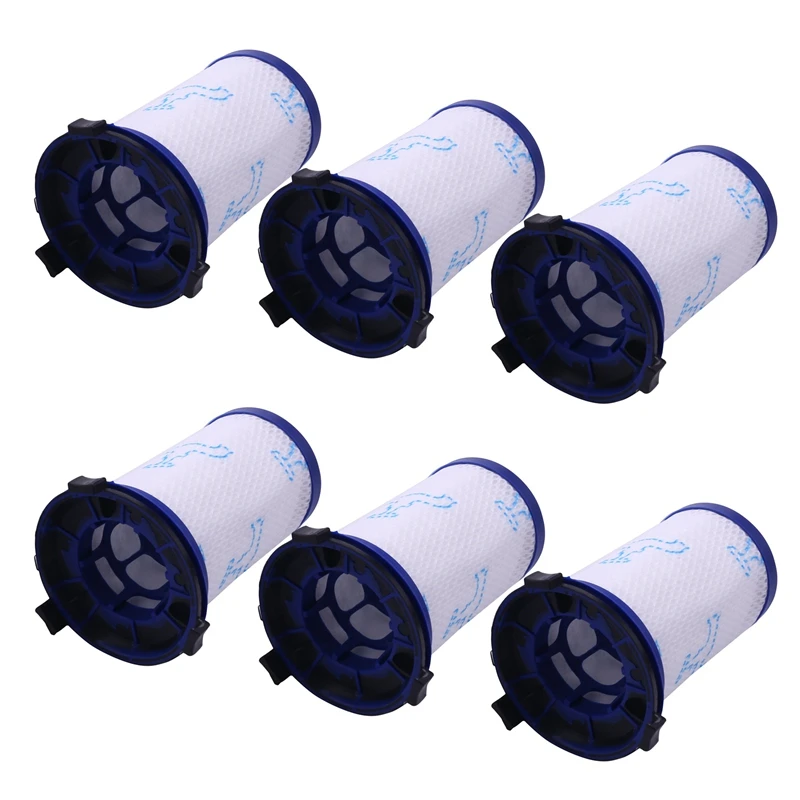 

6Pcs Vacuum Cleaner Accessories Filter For ZR009001 Parts Replacement Rowenta Air Force 360 RH9015WO
