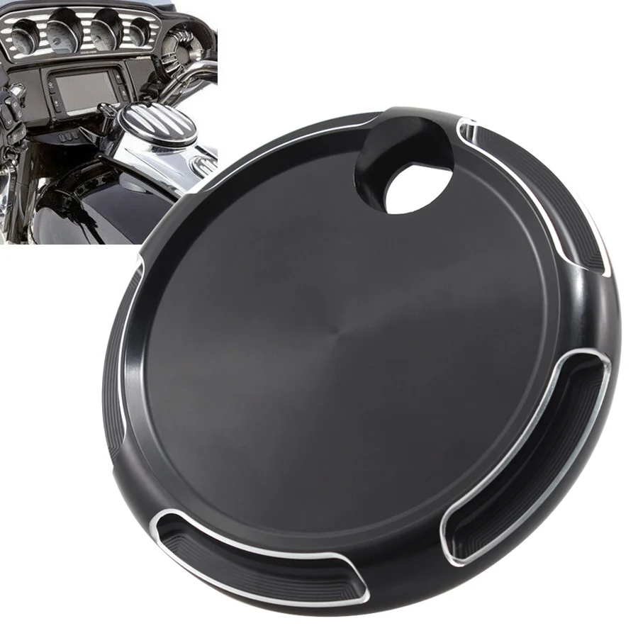 MotorcycleFuelGasTankDecorativeConsoleDoorCapCoverForHarley