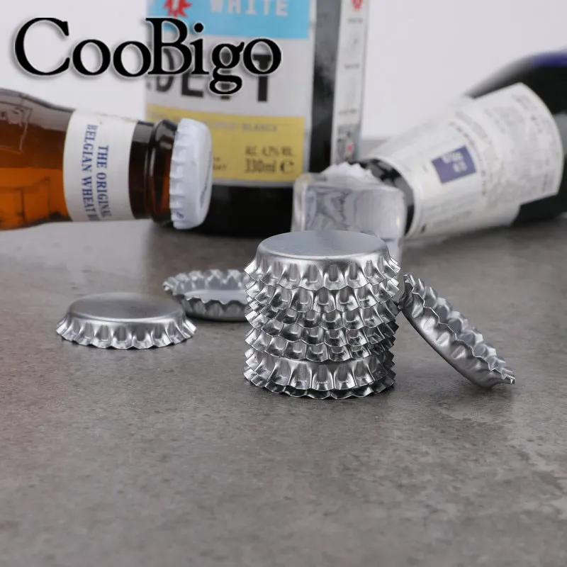 20pcs Beer Bottle Cap Wine Stopper Capper Plate Lid Crown Cover Seal for Home Bar DIY Brewing Equipment Accessories 32mm beer brewing equipment