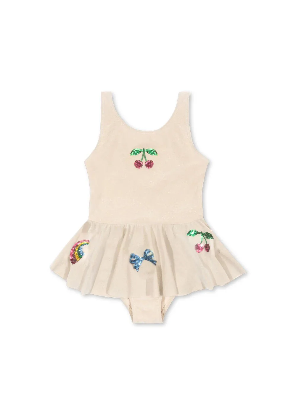 Children's Clothing Cute Girls Swimsuit for Kids Swimwear Printed Cherry Beach Wear Bather Suit Baby Bikinis Sets Sea Side - 5
