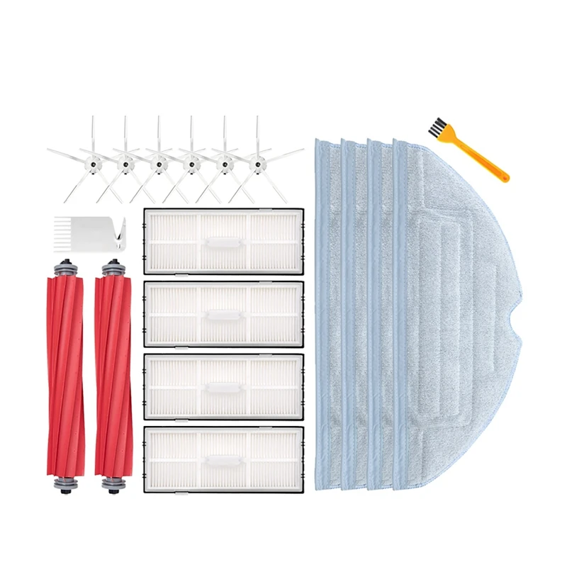 HOT!Promotion Main Side Brush Mop Rag Hepa Filter For Xiaomi Roborock S7 T7S T7PLUS Robotic Vacuum Cleaner Spare Parts |