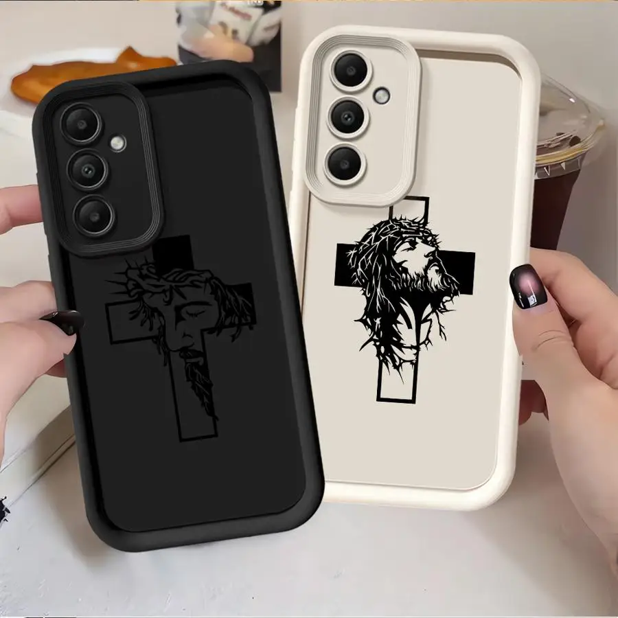 Elegant God Cross Art Phone Cover Case