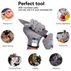 Anti-cut Outdoor Fishing Gloves Knife Cut Resistant Protection Fishing Hunting Gloves Steel Wire Mesh Gloves Fishing Tools 2