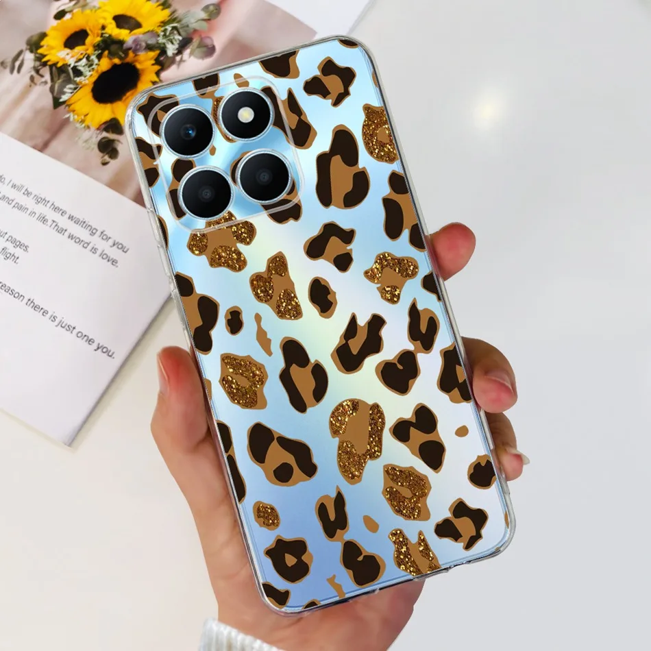 Elegant Pattern Soft Silicone TPU Phone Back Cover