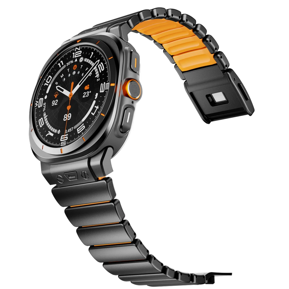 Luxury Stainless Steel Metal Strap Bracelet