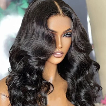 Sleek Mongolian T Part 13*5*2 Body Wave Lace Front Human Hair Wigs For Black Women Natural Lace Front Wig On Sale Clearance