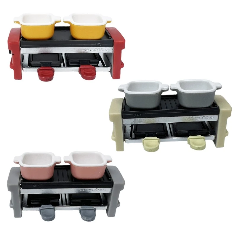 

Kids Miniature Retro Skewer Interactive Toy House Landscape DIY Crafts Decor