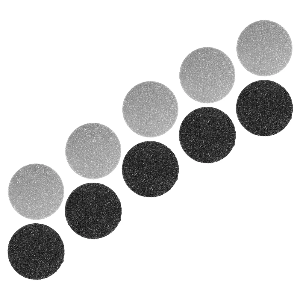 

10 Pcs Foot Grinding Stone Callus Remover Dead Skin Removers Pedicure Tools for Feet Practical Round File Electric Dual-sided