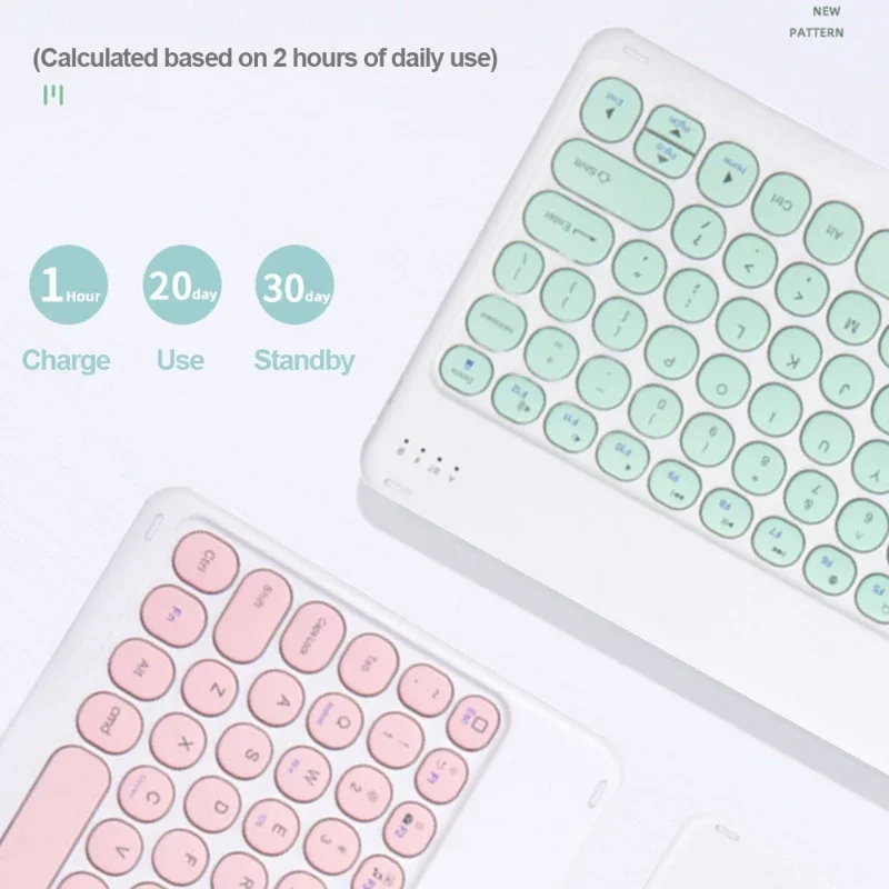 Wireless Keyboard for iPad 10.9 Xiaomi Mipad Samsung Tab S6 lite 10 inch Magnetic Rechargeable Tablet Keyboards