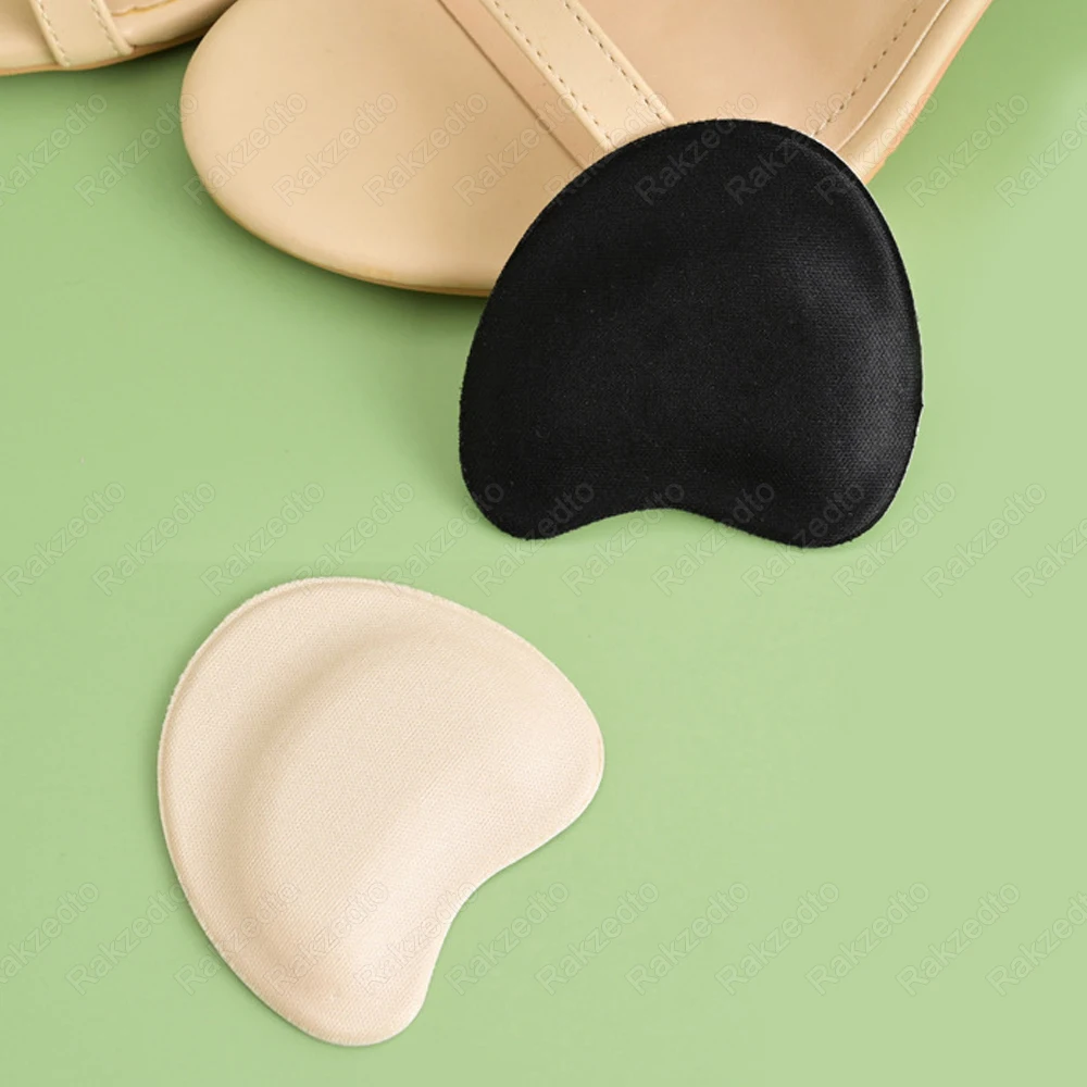 4 Paar Schwamm-Schuhpolster für Damen, High Heels, lange Stand- und Schmerzlinderungs-Einlegesohlen, rutschfeste Vorfußpolster für große Schuhe Einsatz – Detail 10