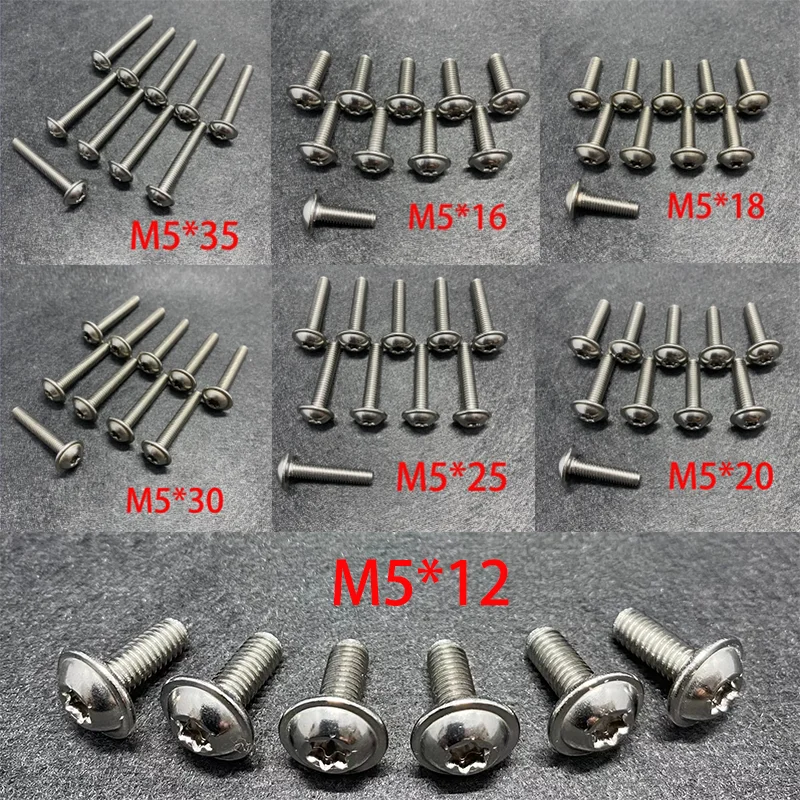 Винты из нержавеющей стали для корпуса Мотоцикла BMW, F650GS dacg650gs R1150RT K1200S K1300S K1200GT K1300GT K1200R K1300R R1200GS