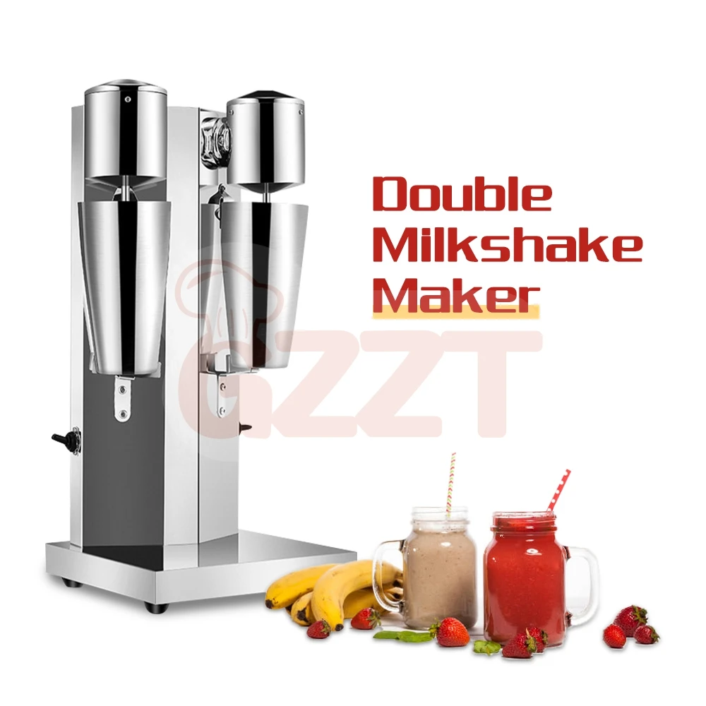 GZZT 2-gear Variable Speed Milkshake Machine Fruit Drink Blender Milk Tea  Stirrable Maker Mixer Stainless steel Body 110V 220V - AliExpress