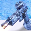 New lightweight electric automatic water spray gun with continuous high pressure, high speed, and strong ice burst water gun toy 5