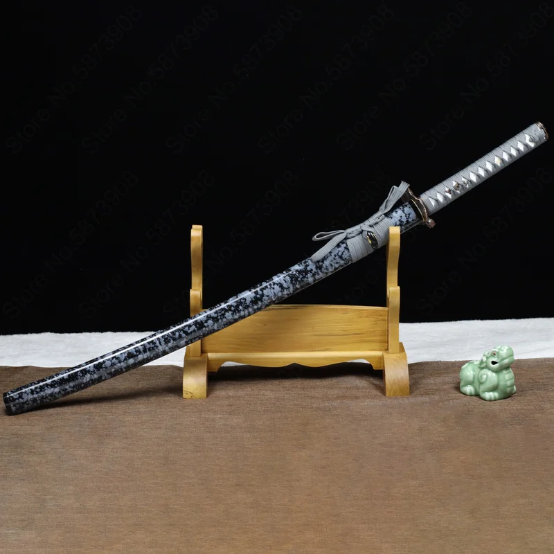 103cm Japan Wood Katana Iaido Training Props Wood Sword Bushido Training Cassia Siamea For Cosplay 3