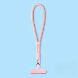 Universal Adjustable Phone Lanyard with 360° Rotating Clip - Anti - Drop Neck/Crossbody Strap (Pink)