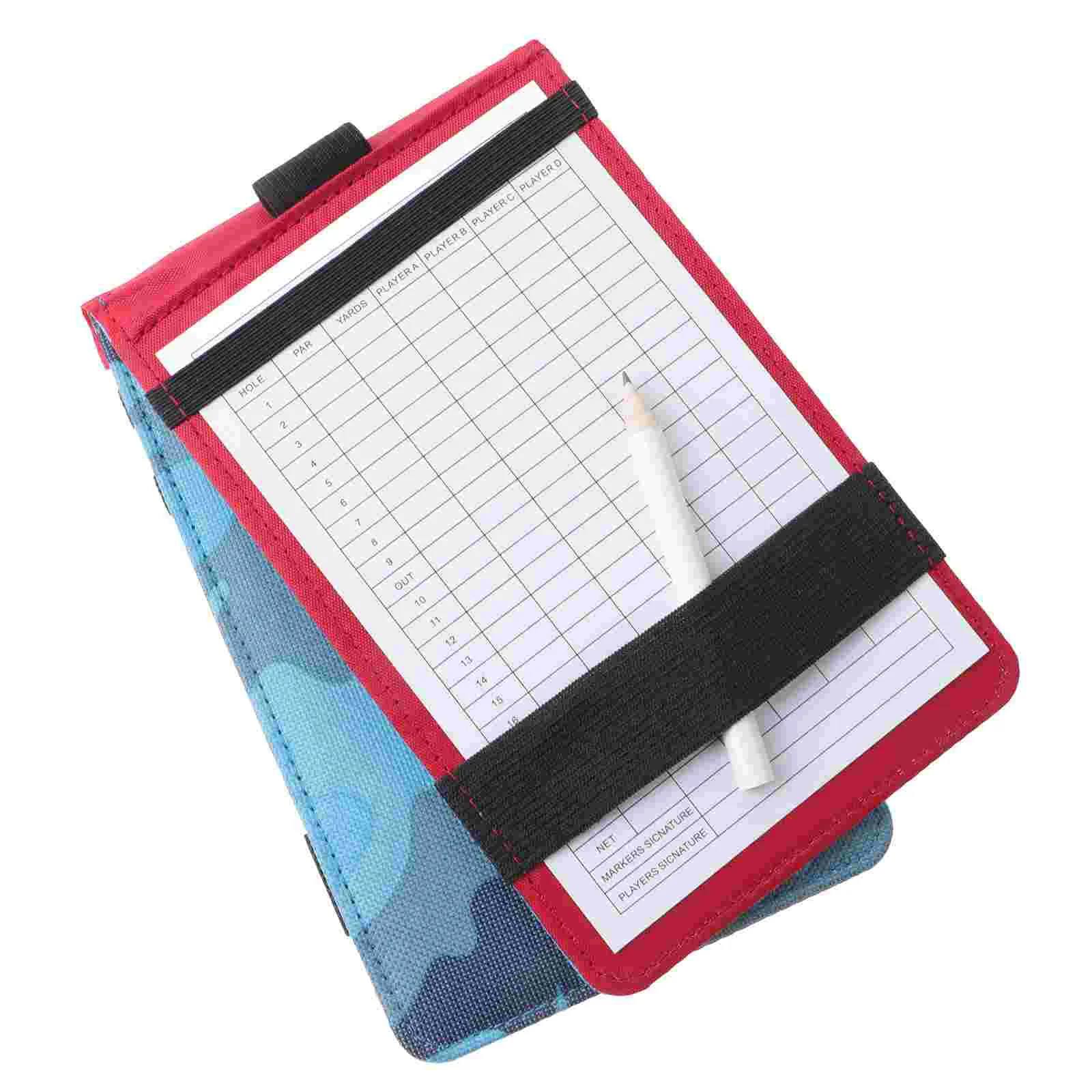 

The Notebook Golf Scorebook Golfs Scorecards Outdoor Portable Notepad Lightweight Golfing Recording Keeping