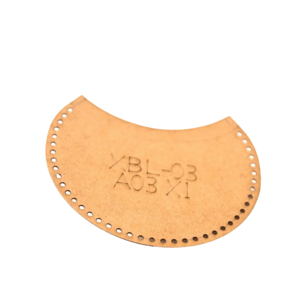 DIY 가죽 도구 템플릿 펜 컨테이너 아크릴 가죽 스텐실 브러시 팟 수제 가죽 제작 몰드