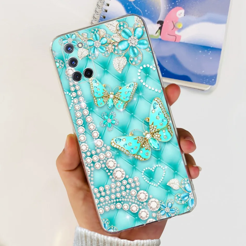 Floral Transparent Silicone Soft TPU Phone Case - Fashionable Design