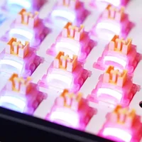 OUTEMU Magnetic Silent Peach Switch Customized Magnetic Mechanical Keyboard 40g Linear HIFI RGB SMD For wooting Leobog Hero68 HE - Image 6