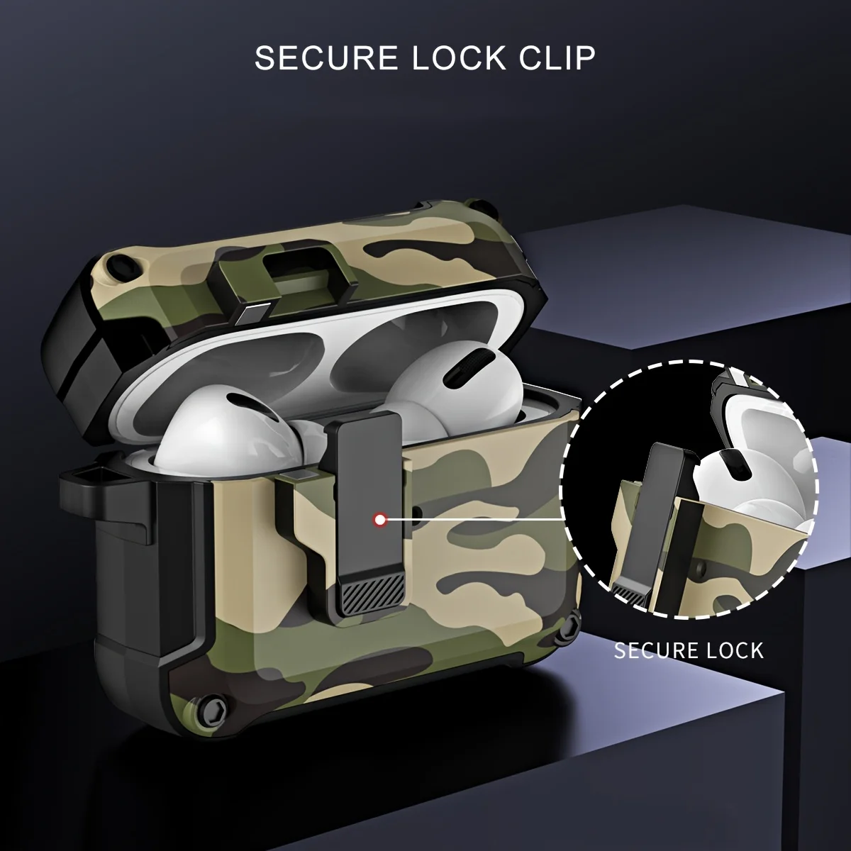 Magnetic Secure Lock Shockproof Protective Case
