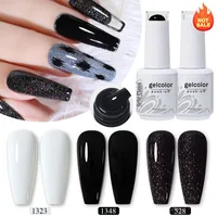 Arte Clavo 15ml Black White Series Gel Nail Polish Hot Sale 411 Colors Semi Permanent UV Gel Nail Art Manicure Hybrid Varnish 1
