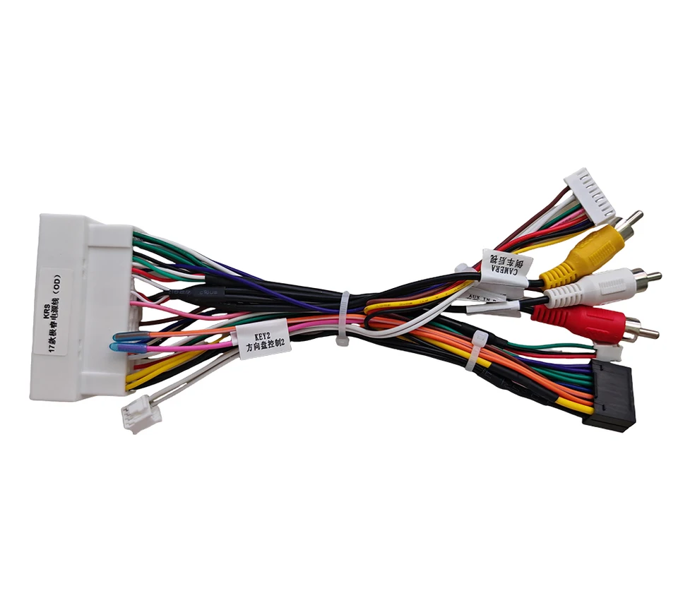 Car 16pin Stereo Wiring Harness Canbus Support For Hyundai Elantra - View #10