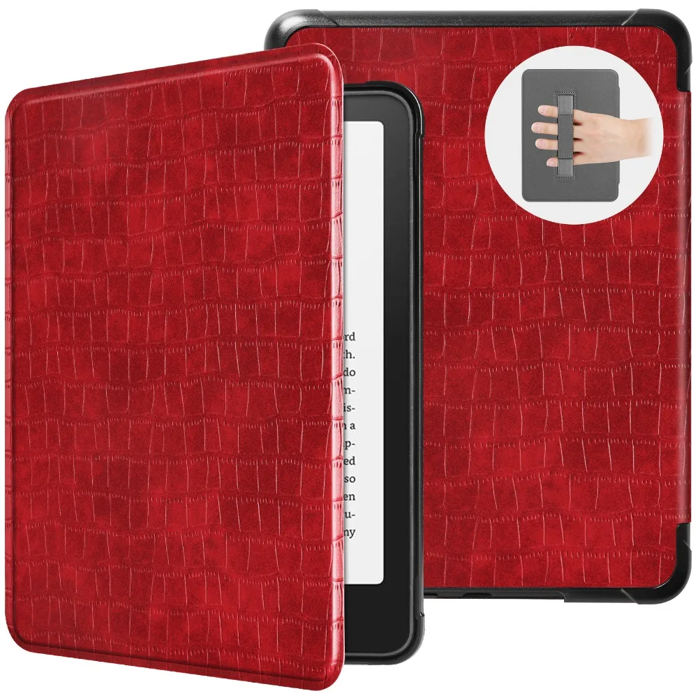 Hand Support e-Reader Case with Auto Sleep/Wake Feature