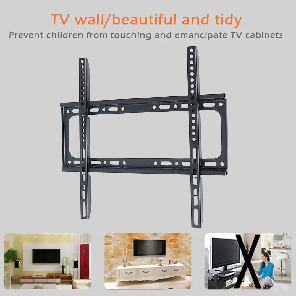 LED 플라즈마 TV 마운트 강력한 하중 지지력 LCD LED 모니터 TV 랙 냉간 압연 강철 다기능 가정용 TV 설치대
