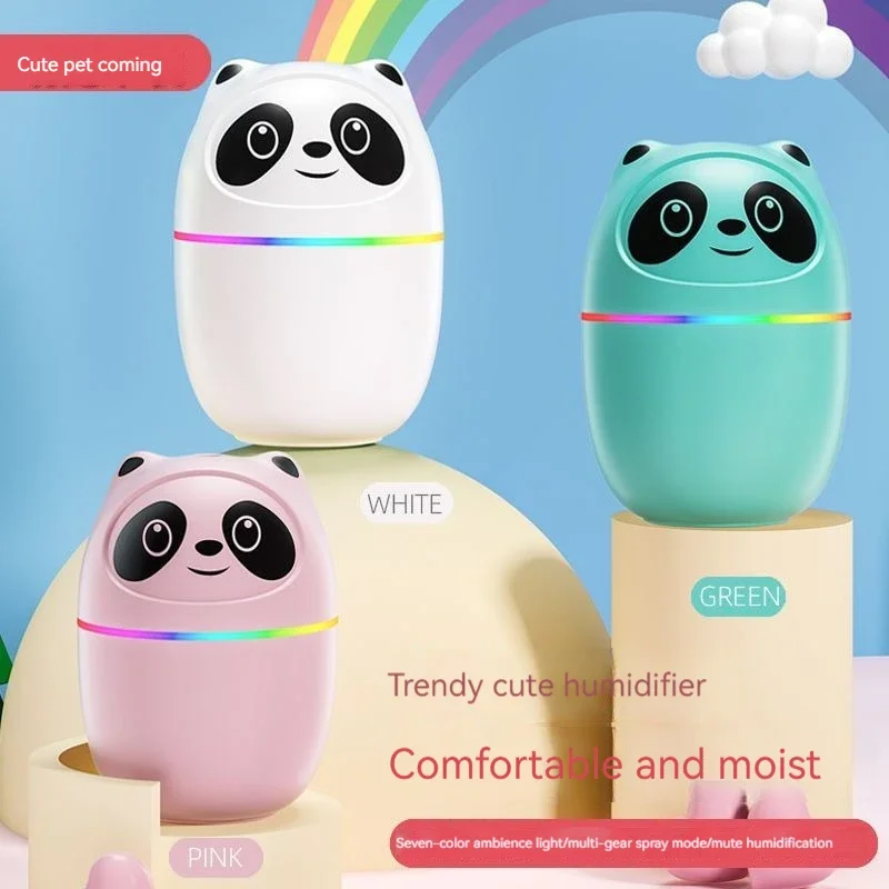 귀여운 애완 동물 곰 USB 가습기, 홈 침실 사무실 아로마 테라피 에센셜 오일, 미니 가습기 선물, 신제품
