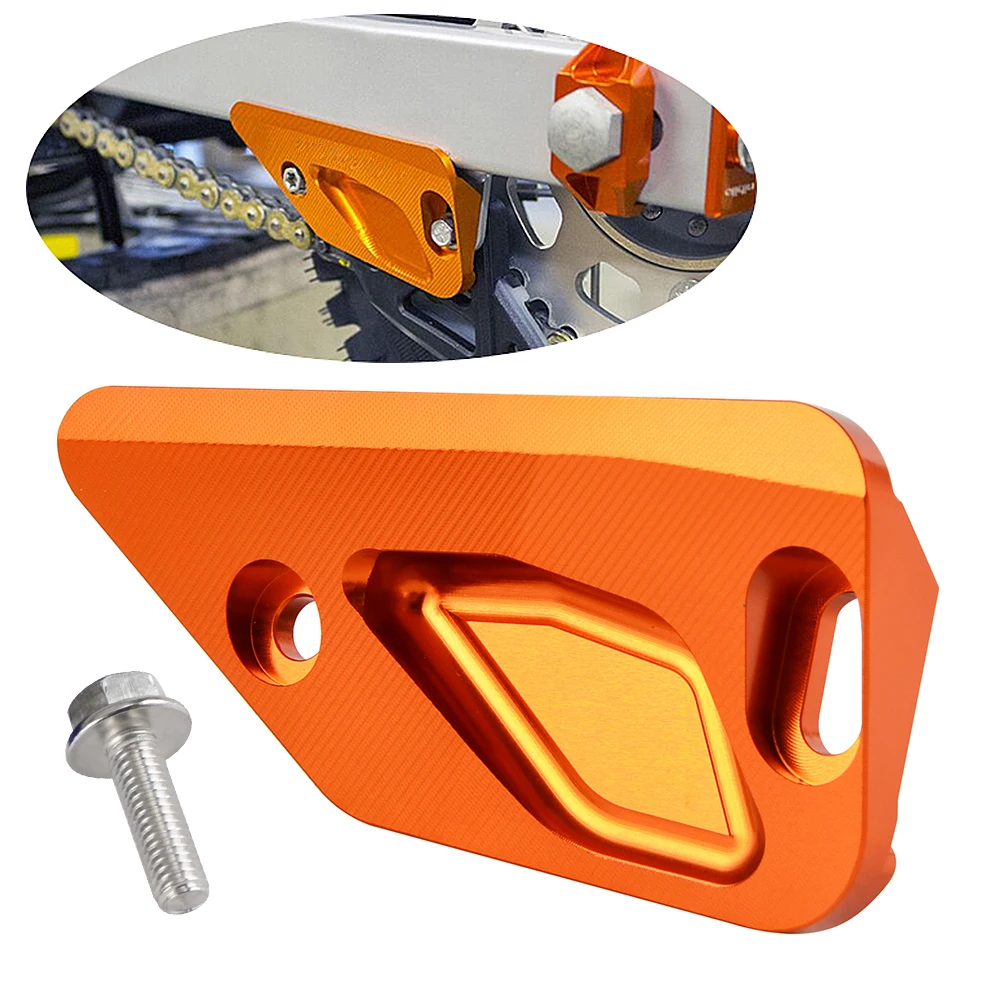 

NiceCNC Motorcross CNC Chain Guard Cover For KTM SX50 SX 50 Husqvarna TC50 TC 50 2016 2017 2018 2019 Chain Guide Wedge Bracket