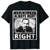 Martin Luther King Jr. MLK Classic The Time Is Always Right T-Shirt Black History Month Gift Customized Products 1