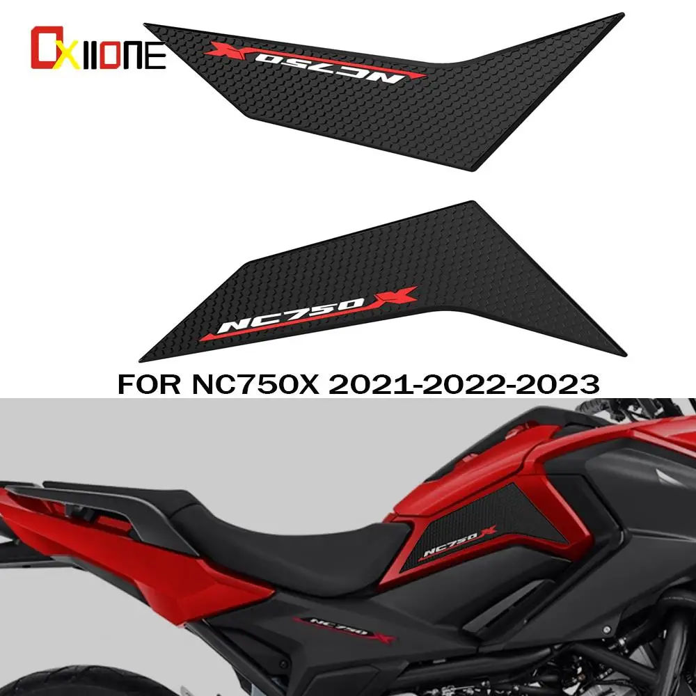 

Side Fuel Tank Pads For HONDA NC750X 2021 2022 2023 Motorcycle Accessories Decoration 3D Decals Anti Slip Sticker Brand New Part