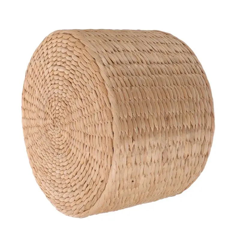 Children's Woven Stool Kids Shoe Changing Garden Weaving Small Step Adorable Entry Outdoor Chairs Weaving Stool Woven Decor