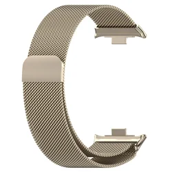 Premium Magnetic Metal Strap - Stainless Steel Smart Wristband Replacement Bracelet - Redmi 4 5 (Starlight)