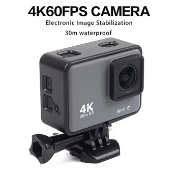 CERASTES Action Camera 4K 60FPS WiFi Anti-shake With Remote Control Screen Waterproof Sport Camera Drive Recorder EIS 1