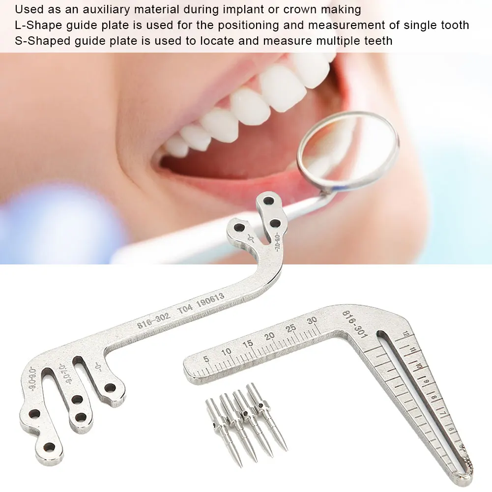 Impianto Dentale Guida Chirurgica Set Orale Impianto Di Perforazione Posizionamento Righello Angolo Righello Dentista Impianto Di Guida Apparecchio St