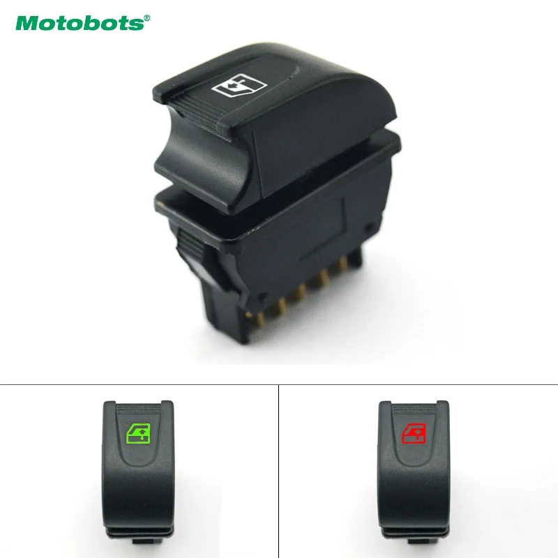 MOTOBOTS 1PC Auto Universal 5pins Car Power Window Switch 12V/24V 20A