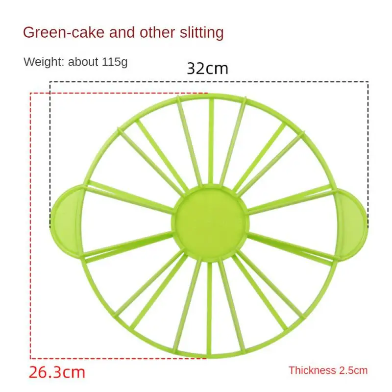 1/2/4PCS Cake Portion Slice Marker 10/12 Piece Equal Portion Round Cake Bread Divider Cutter Slicer Ring Safe Non-Toxic DIY