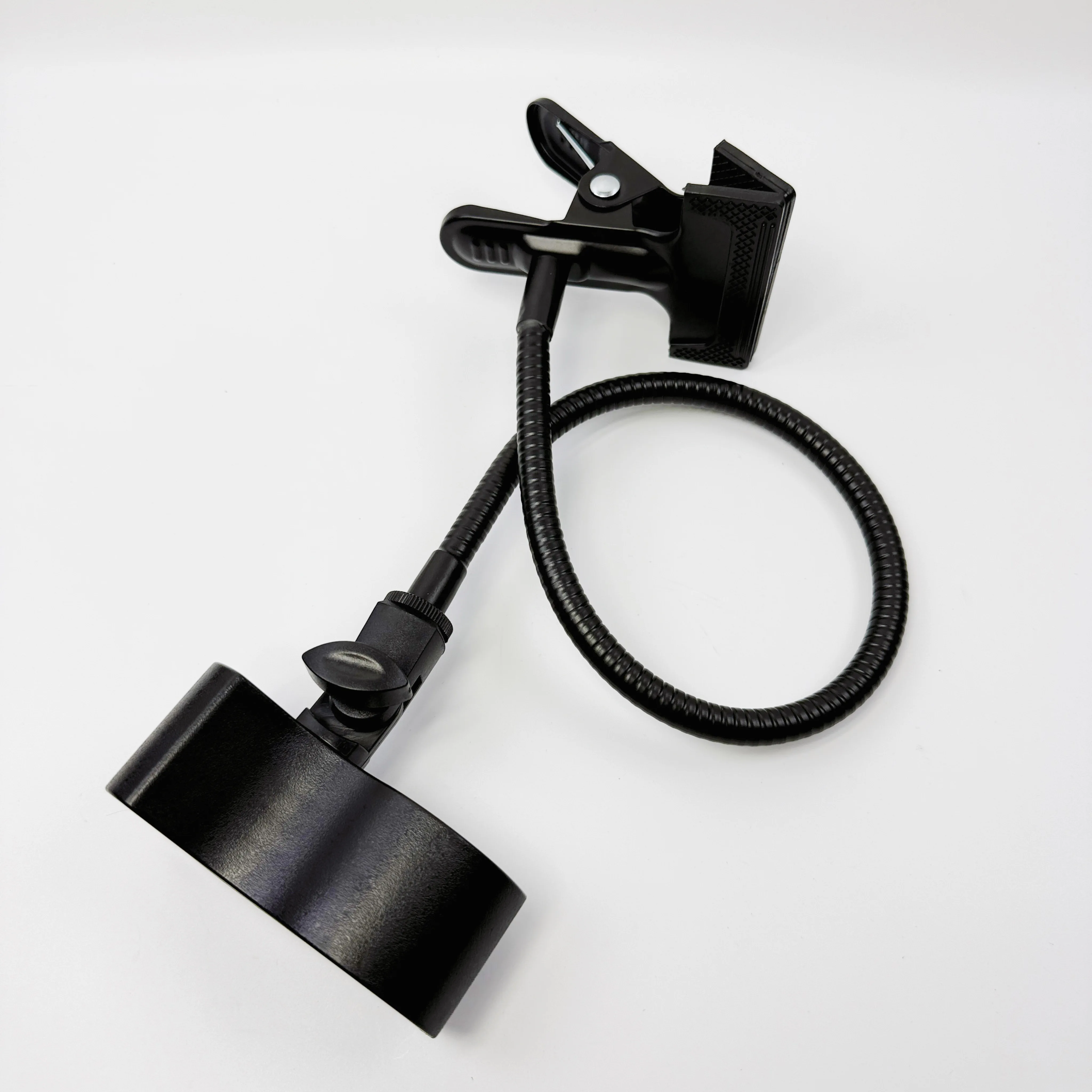 조절 가능한 금속 마이크 홀더: 데스크탑용 유연한 구즈넥이 있는 클램프형 데스크 마이크 마운트