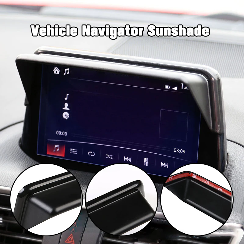 Vehicle Navigation Sun Visor Vehicle GPS Navigation Anti Reflective
