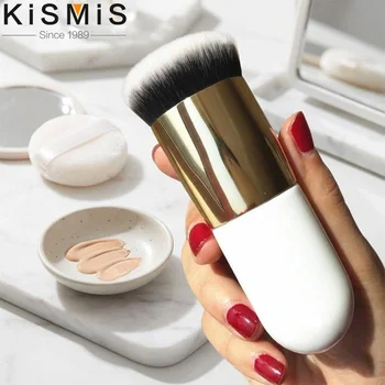 Set di Pennelli Professionali per Trucco Viso, Pennelli per Contorno, Blush e Fondotinta, Strumenti per un'Applicazione Impeccabile