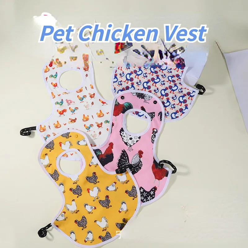 Chicken Saddle for Hens Poultry Apron Feather Protection Holder for Standard Geese Duck