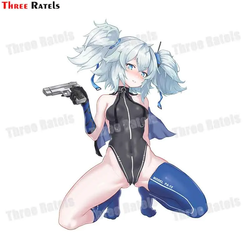 

Three Ratels F641 Pa 15 For Girls Frontline Waterproof Car Decal Pvc&Vinyl Material No Hurt Auto Paint Car Accessories Decor