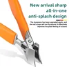 Special Anti-splash Nail Clippers Large Size ABS Toenail Cutter Diagonal Pliers Manicure Tools Household  Nail Clipper 2