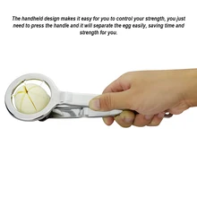 

Stainless Steel Multifunctional Eggs Cutter Handheld Fruit Vegetable Creative Slicers Mushroom Kiwi Split Divider Kitchen Tools