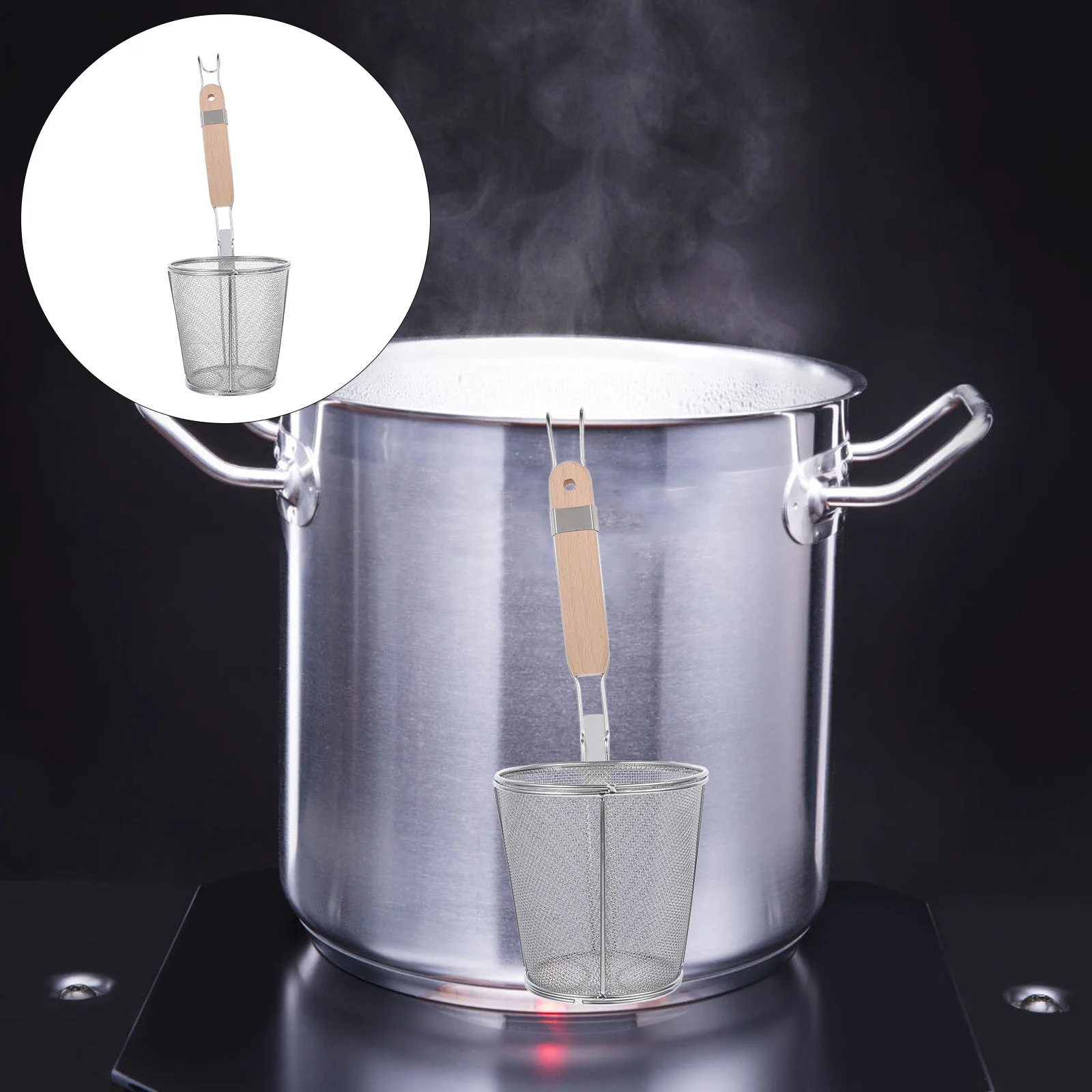 

Stainless Steel Filter Colander Kitchen Noodles Scoop Mesh Colander Scoop Spicy Hot Spicy Spicy Spicy Rice Noodles Filter