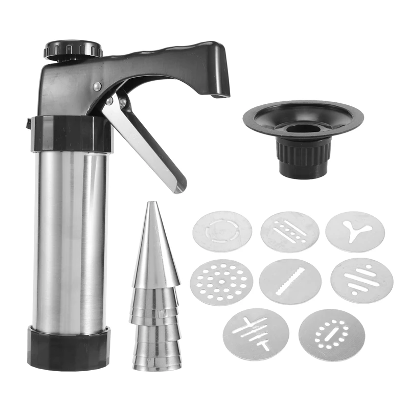 

Новый Набор для изготовления печенья, пресс для приготовления печенья, форма для печенья, форма для торта, устройство для изготовления десертов, инструмент для украшения